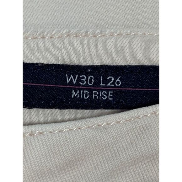 Vigoss Light Pink Distressed Frayed Hem Marley Super Skinny Mid Rise Denim Jean - Picture 11 of 11